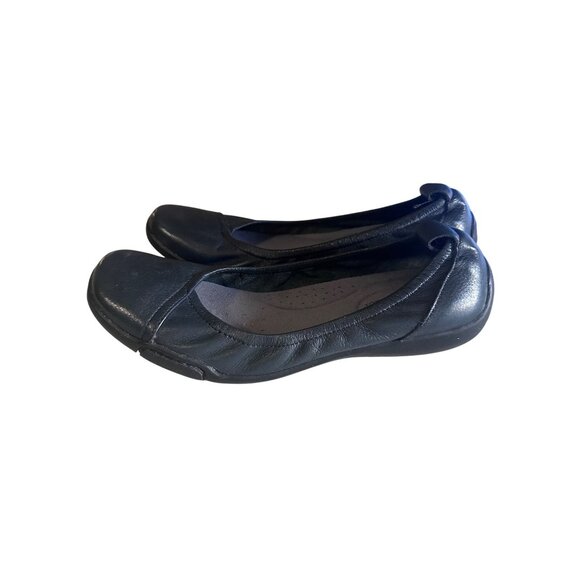 Naturalizer dark gray slip on leather flat size 7M - Picture 1 of 5